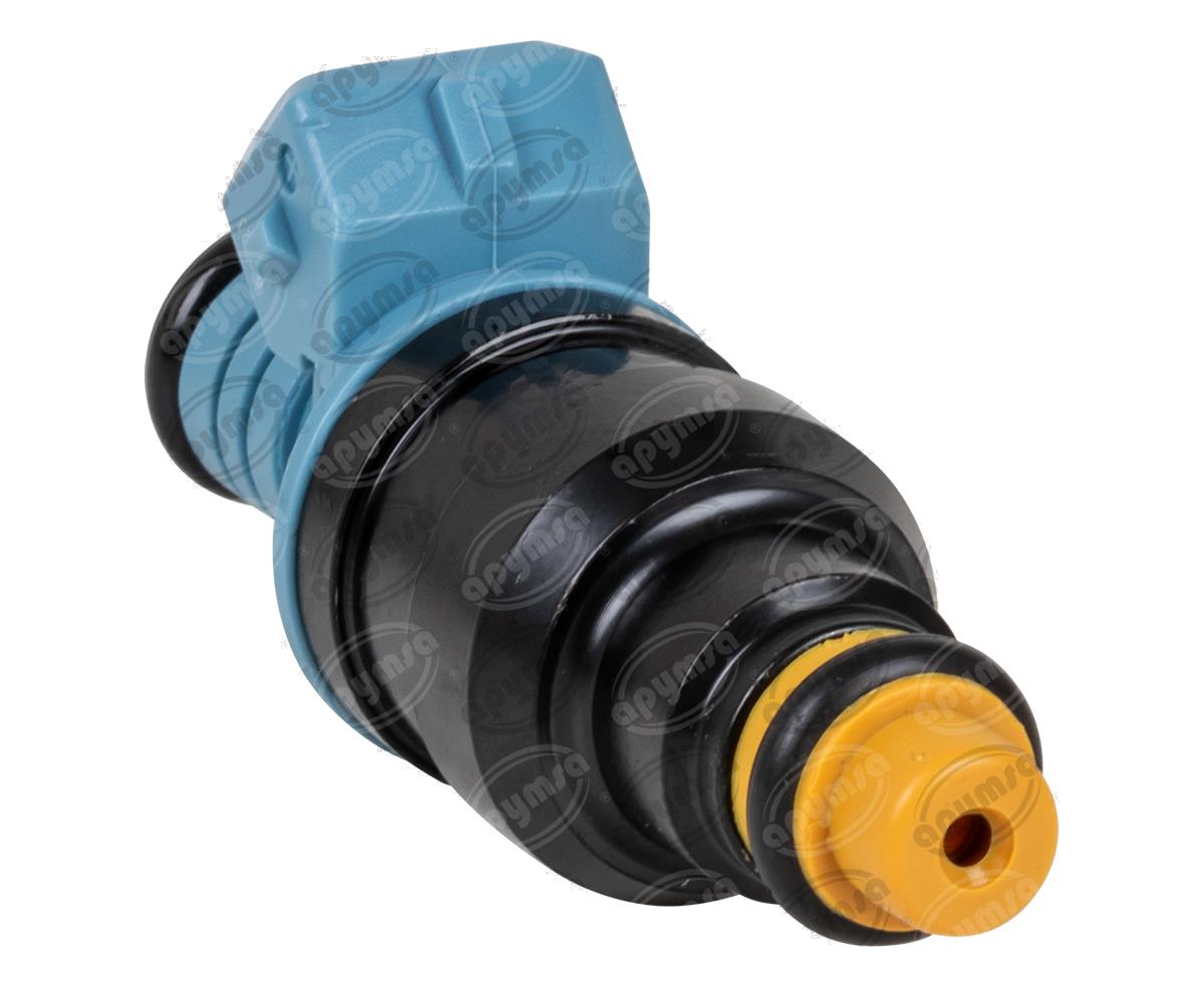 INYECTOR GASOLINA M.P.F.I. NEGRO AZUL VW JETTA, GOLF 4 CIL. 1.8L. MOD. 88-92 T TECNOFUEL FJ-549 