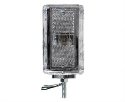 LUZ DIRECCIONAL ROJO/AMBAR DERECHA 12V 33 LEDS LEDS CUADRADA UNIVERSAL AMBAR / ROJA  1 TORNILLO TRAKTOLAMP 8324CMR 