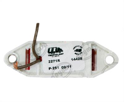 LUZ POSICION MICA ROJA 12V MINI TIPO CUBO TRAKTOLAMP 2271 