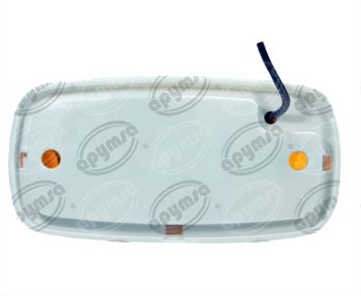 LUZ POSICION MICA AMBAR LATERAL 12V TIPO HELLA DOBLE OPTICA NACIONAL 963 