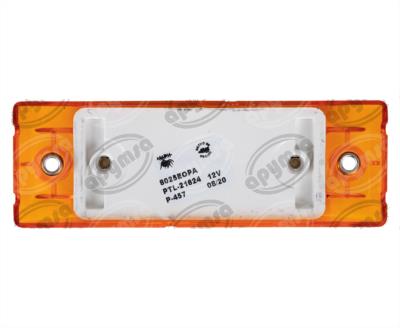 LUZ POSICION MICA AMBAR 12V 8 LEDS TRAKTOLAMP 8025EOPA 