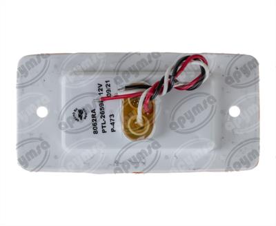 LUZ POSICION MICA AMBAR 12V 6 LEDS RAFAGA TRAKTOLAMP 8062RA 