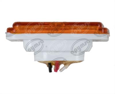 LUZ POSICION MICA AMBAR 12V 6 LEDS RAFAGA TRAKTOLAMP 8062RA 