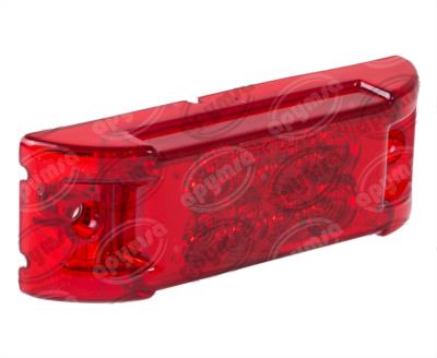 LUZ POSICION MICA ROJA 12V 8 LEDS OPTICA TRAKTOLAMP 8025EOPR 