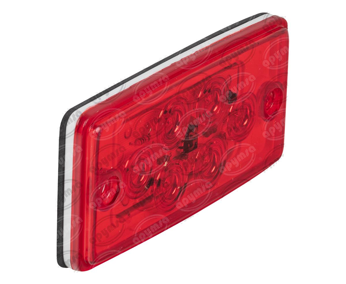 LUZ POSICION MICA ROJA 12/24V 6 LEDS RAFAGA FAMSA,MACK,STERLING TRAKTOLAMP 8062RR 