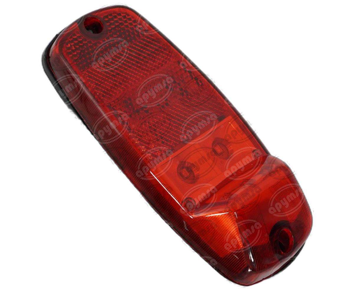PLAFON LEDS ROJO LATERAL 5 LEDS 12-24V 1PZ MARCO POLO G7 TORINO BOXER QBH STAR 5785092158 