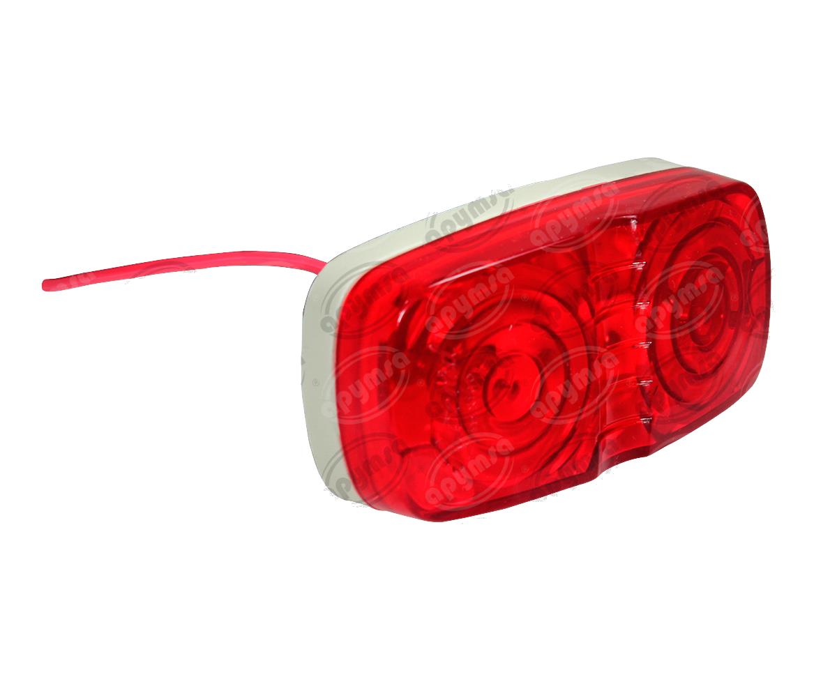LUZ POSICION MICA ROJA LATERAL 12V TIPO HELLA DOBLE OPTICA NACIONAL 963 