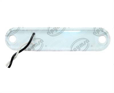 LUZ POSICION MICA ROJA 12V 3 LEDS MINI TIPO TRIANGULO NACIONAL 1025 