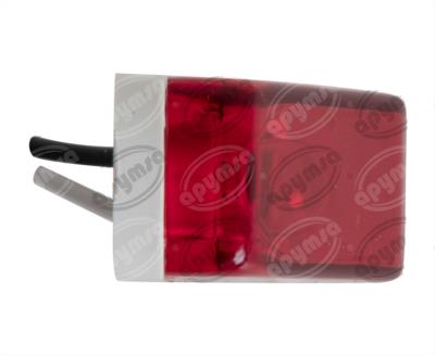LUZ POSICION MICA ROJA 12V MINI TIPO TRIANGULO PLASTICOS RECORD 1061 