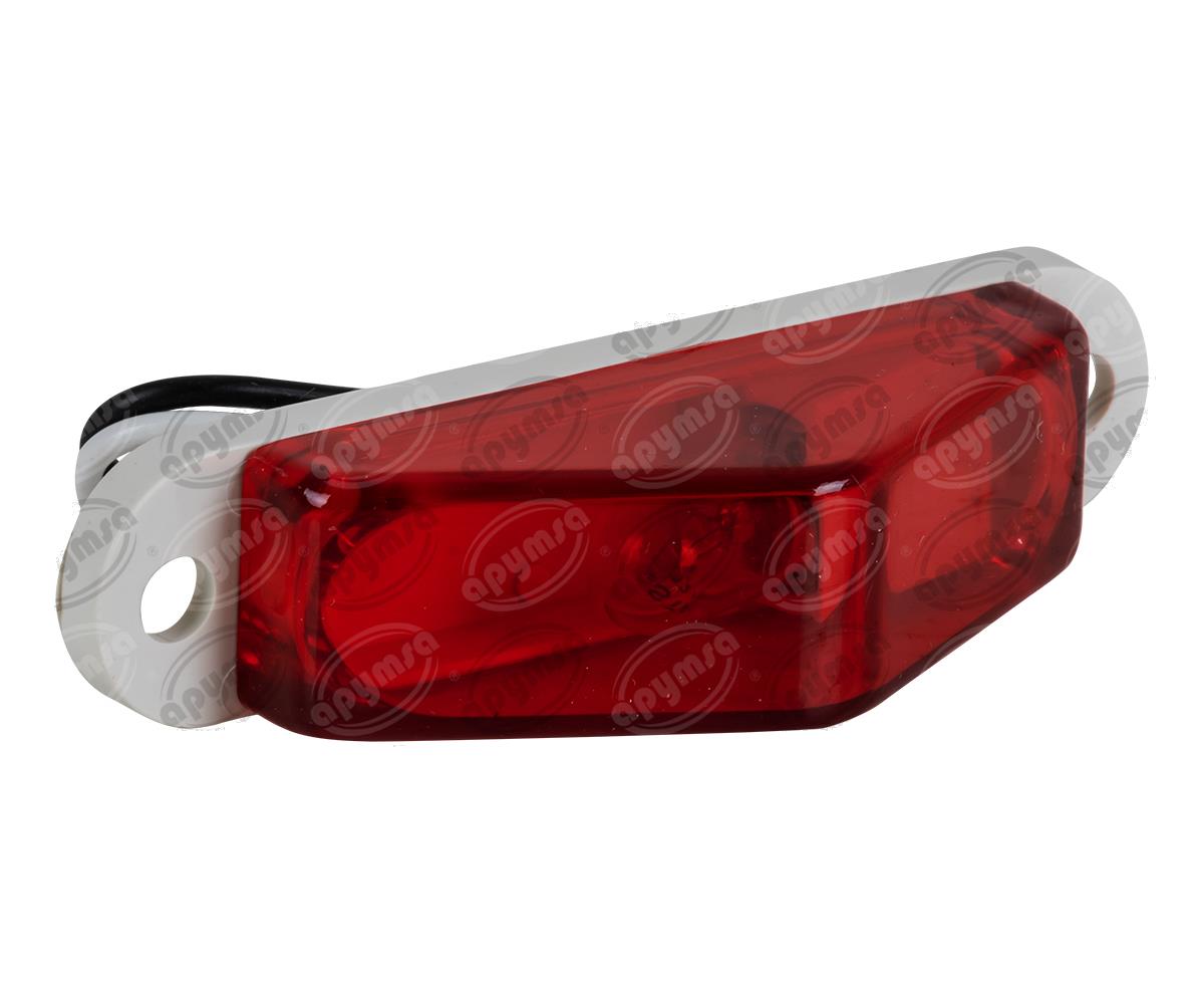 LUZ POSICION MICA ROJA 12V MINI TIPO TRIANGULO PLASTICOS RECORD 1061 