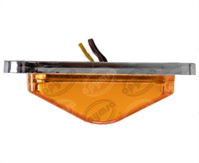 LUZ POSICION AMBAR DERECHO E IZQUIERDO 12 - 24V PIRÁMIDE DE GEL ÁMBAR 12/24V NACIONAL 1548 