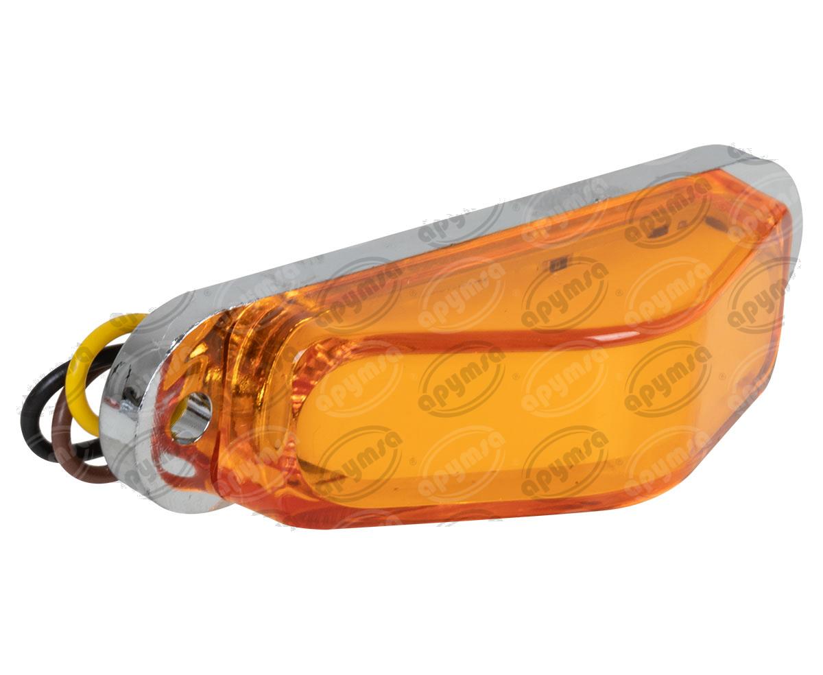 LUZ POSICION AMBAR DERECHO E IZQUIERDO 12 - 24V PIRÁMIDE DE GEL ÁMBAR 12/24V NACIONAL 1548 