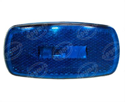LUZ POSICION MICA AZUL 12V REFLECTIVA LISA IMPORTADO IMPORTADO F-139 