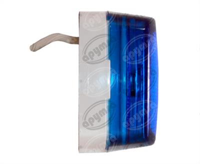 LUZ POSICION MICA AZUL 12V REFLECTIVA LISA IMPORTADO IMPORTADO F-139 