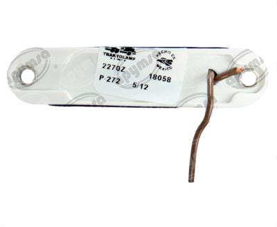 LUZ POSICION MICA AZUL 12V MINI TIPO PIRAMIDE PLASTICOS RECORD 1061 
