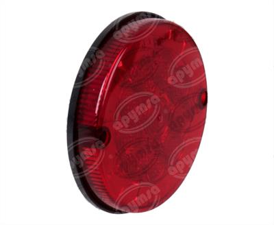 PLAFON LEDS MICA ROJA TRASERO 10 LEDS 24V FRENO IAM 57 85 123 940 