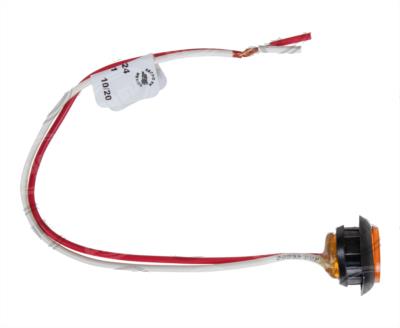 LUZ POSICION MICA AMBAR 12V 3/4" PLANO TRAKTOLAMP 8061 