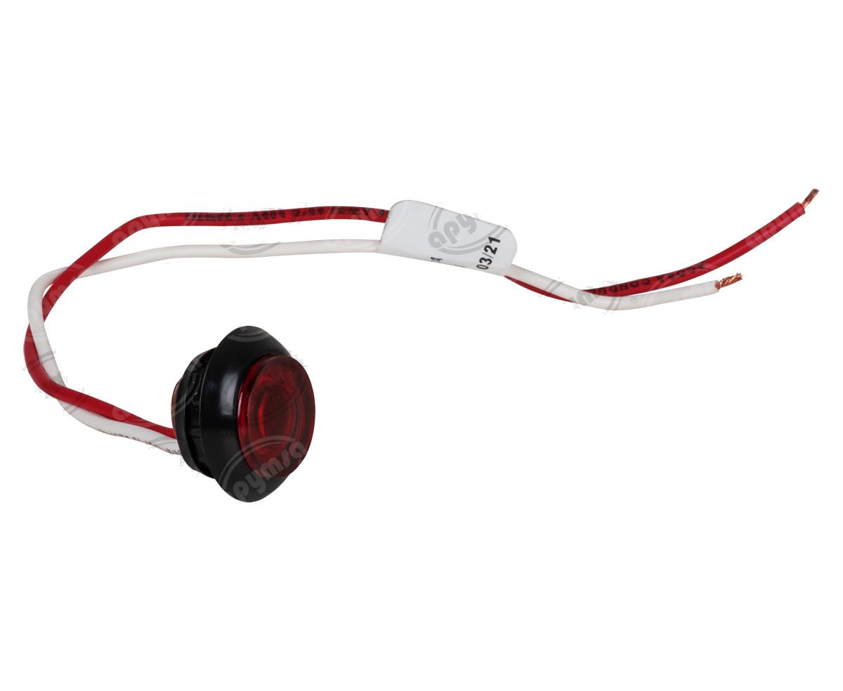 LUZ POSICION MICA ROJA 12V 3/4" PLANO TRAKTOLAMP 8061 