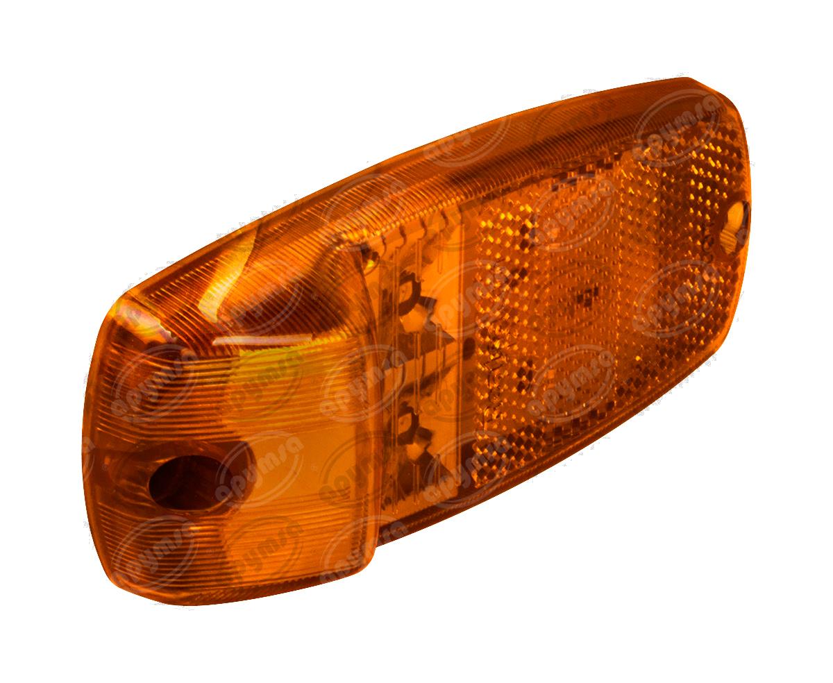 LUZ DIRECCIONAL MICA AMBAR LATERAL 12V 5 LEDS LED MARCO POLO BOXER NACIONAL 7121 12V 