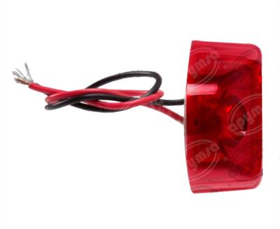 LUZ POSICION MICA ROJA 24V 4 LEDS GRANDE PLASTICOS RECORD 1042- 