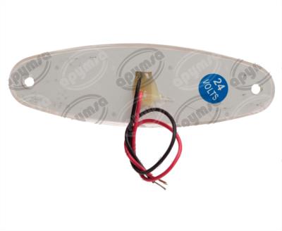 LUZ POSICION MICA TRANSPARENTE 24V 4 LEDS PLASTICOS RECORD 1042- 