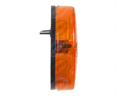 PLAFON LEDS MICA AMBAR TRASERO 10 LEDS 12V - 24V TORINO OH  MUTIVOLTAJE REDONDO HDLT PT10LS-MV-A 