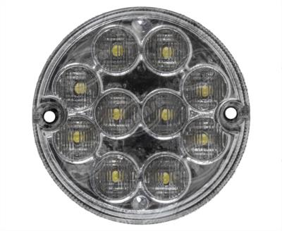 PLAFON LEDS MICA TRANSPARENTE TRASERO 10 LEDS 12V - 24V TORINO OH CRISTAL HDLT PT10LS-MV-R 