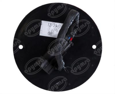 PLAFON LEDS MICA ROJA TRASERO 10 LEDS 12 24V CON CONECTOR PLAFON LEDS MICA ROJA TRASERO 10 LEDS 12 24V CON CONECTOR