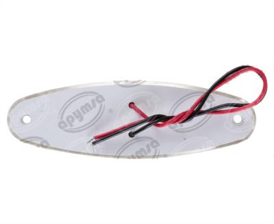 LUZ POSICION MICA TRANSPARENTE 12V - 24V 4 LEDS LATERAL AYCO TECNOLAMP 1042- 