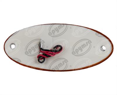 LUZ POSICION MICA AMBAR 12V - 24V 9 LEDS LATERAL AMBAR 9 LEDS IRIZAR PB BECCAR NACIONAL ICA-003104 