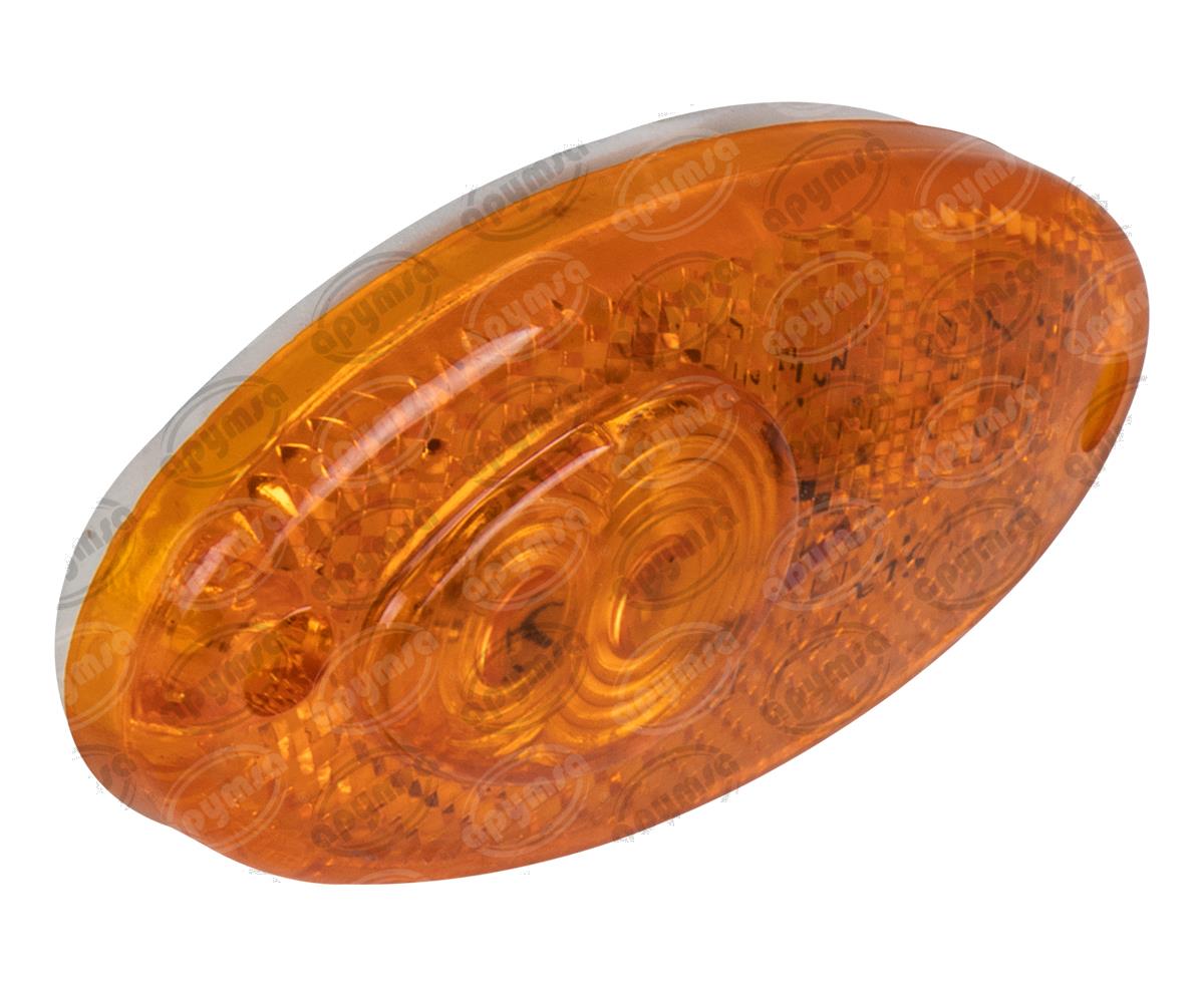 LUZ POSICION MICA AMBAR 12V - 24V 9 LEDS LATERAL AMBAR 9 LEDS IRIZAR PB BECCAR NACIONAL ICA-003104 