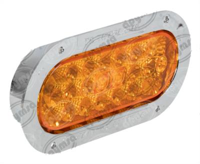 PLAFON SELLADO MICA AMBAR POSICION LATERAL 20 LEDS LEDS TRAKTOLAMP 8041CEA 