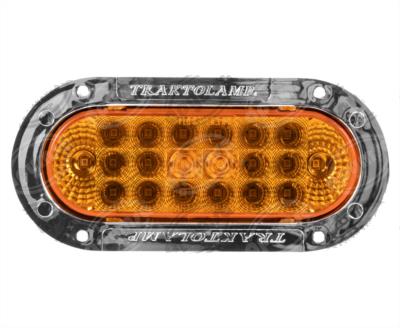 PLAFON SELLADO MICA AMBAR POSICION LATERAL 20 LEDS LEDS TRAKTOLAMP 8041CEA 