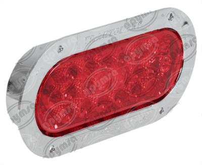PLAFON SELLADO MICA ROJA POSICION LATERAL 20 LEDS LEDS TRAKTOLAMP 8041CER 