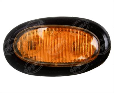 LUZ POSICION AMBAR 12V 2 LEDS ( FRIJOLITO ) GROTE 47963 