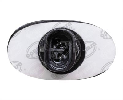 LUZ POSICION AMBAR 12V 2 LEDS CON CONECTOR ( FRIJOLITO ) GROTE 45302 