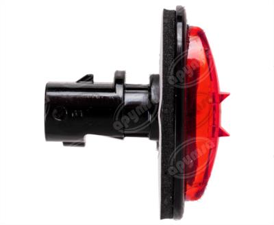 LUZ POSICION ROJO 12V 2 LEDS CON CONECTOR ( FRIJOLITO ) GROTE 45302 