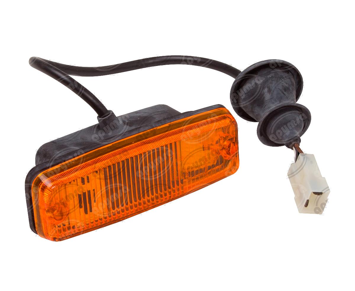 LUZ DIRECCIONAL MICA AMBAR IZQUIERDA 24V AUTOBUS VOLVO HELLA 2BM 002 847 011 