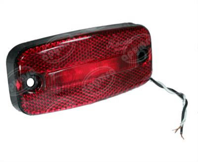 LUZ POSICION MICA ROJA LATERAL 24V 3 LEDS TIPO HELLA VOLVO FACE LIFT PLASTICOS RECORD 1029-24V 