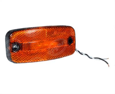 LUZ POSICION MICA AMBAR LATERAL 24V 3 LEDS TIPO HELLA VOLVO 9700 FACE LIFT NACIONAL 1029A-24V 
