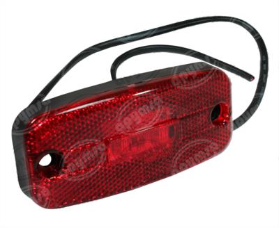 LUZ POSICION MICA ROJA LATERAL 24V 2 LEDS TIPO HELLA VOLVO 7550 BRËSSER-LKW 21AVO1PO029 