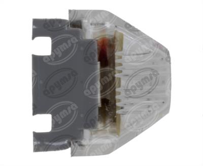 LUZ POSICION MICA TRANSPARENTE LATERAL 12V 8 LEDS SELLADA LUZ DESTELLO TRAKTOLAMP 9013DA 