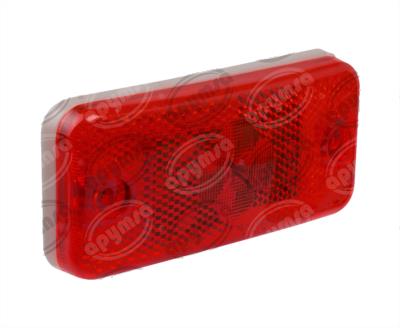 LUZ POSICION MICA ROJA 24V 2 LEDS SELLADO AUTOBUS VOLVO 9700 LUXURY BRËSSER-LKW 21AVO2SD004 