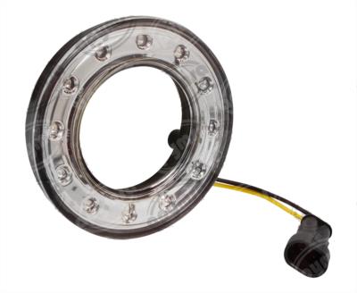 LUZ DIRECCIONAL MICA TRANSPARENTE TRASERA 24V 12 LEDS TIPO HELLA VOLVO IMPORTADO IMPORTADO 2673408 