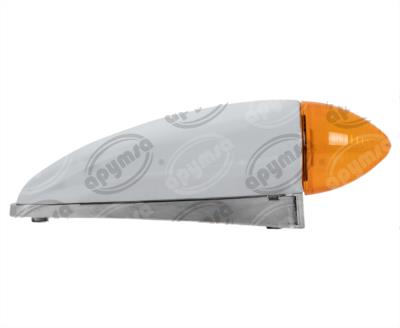 LUZ POSICION MICA AMBAR LATERAL 12V TIPO ZEPELIN CROMADO MACK HDLT TD01-04-006B 