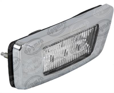 LUZ DIRECCIONAL MICA TRANSPARENTE 12V LED AMBAR BISEL CROMADO SALPICADERO KENWORTH T-680 BRËSSER-LKW 21TKE1DI027 