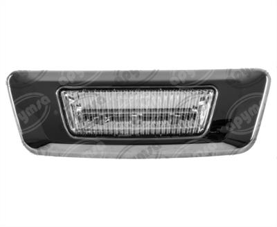 LUZ DIRECCIONAL MICA TRANSPARENTE 12V LED AMBAR BISEL CROMADO SALPICADERO KENWORTH T-680 BRËSSER-LKW 21TKE1DI027 