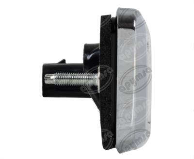 LUZ DIRECCIONAL MICA TRANSPARENTE 12V LED AMBAR BISEL CROMADO SALPICADERO KENWORTH T-680 BRËSSER-LKW 21TKE1DI027 