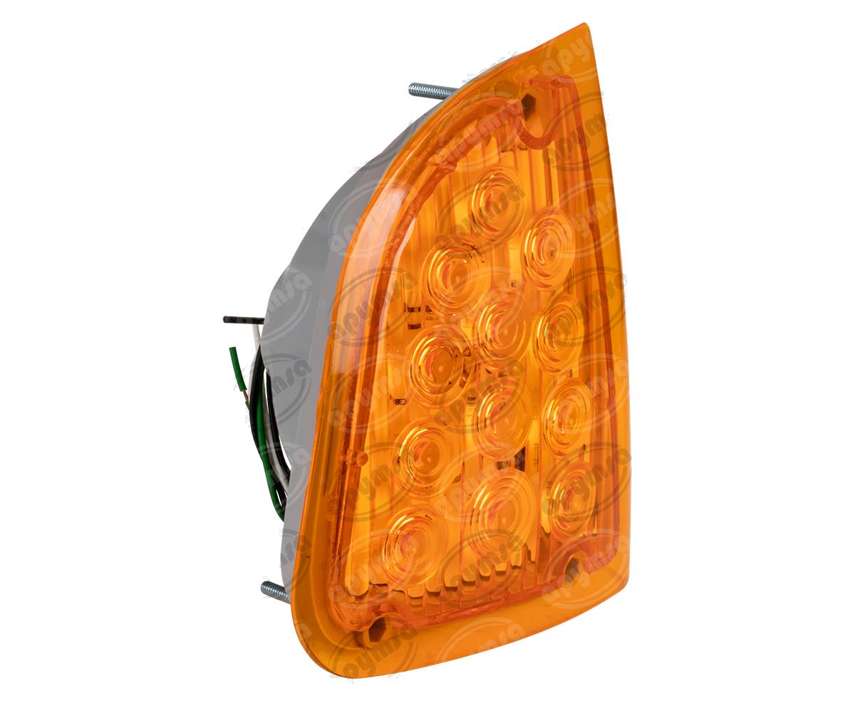 LUZ DIRECCIONAL MICA AMBAR DERECHA 12V KENWORTH TRAKTOLAMP 8357R 