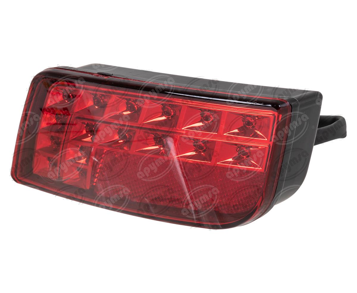 LUZ POSICION MICA ROJA DERECHA 24V 16 LEDS TRASERA INFERIOR MARCOPOLO G7 BRËSSER-LKW 21AMP2TR039 